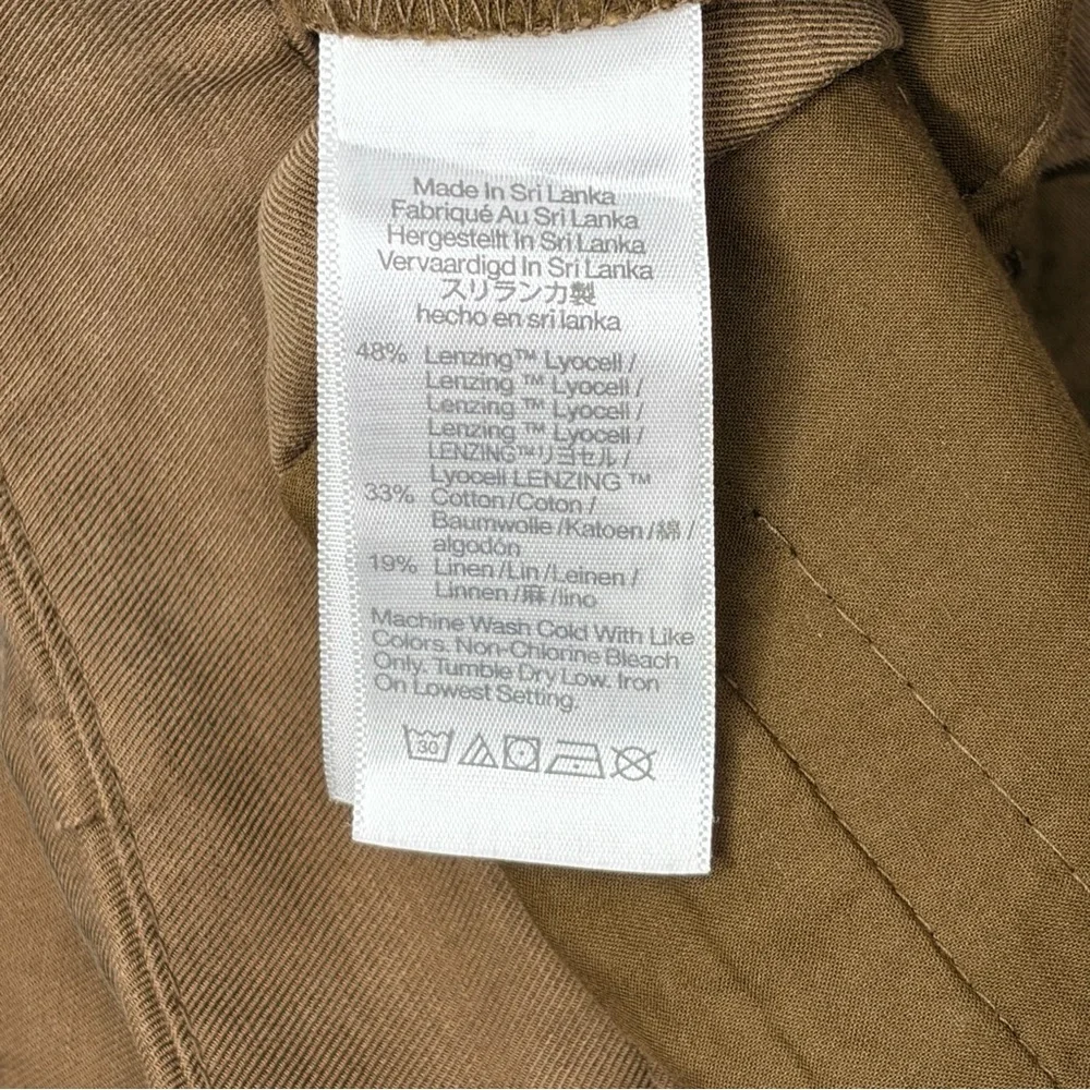 Madewell‎ The Slouchy Straight Linen Blend Pants